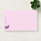 Post It NotesショッピングリストPink Butterfly ポストイット (オフィス)