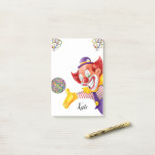 Post-It Notesピエロ ポストイット (デスク上)