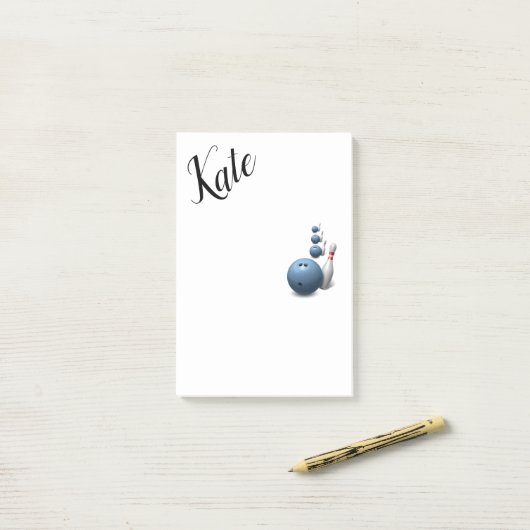 Post-It Notesボーリング ポストイット (デスク上)