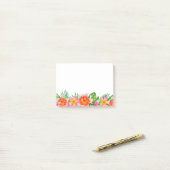 Post it Notes – 熱帯花 ポストイット (デスク上)