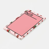 Post-It® Notes、4インチx 6インチ ポストイット (アングル)