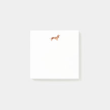 Post-It® Notes、7.6 cm x 7.6 cm犬Dachshund