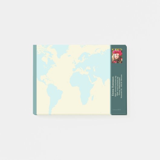 Post-it Notes — Connect, World ポストイット (正面)