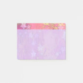Post-it® Notes Cute Pink Stars ポストイット (正面)