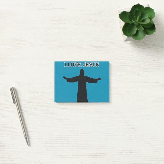 Post-It Notes i love jesus ポストイット (オフィス)