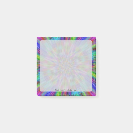 Post-it Notes — Make time ポストイット (正面)