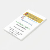 Post-it Notes | Minimalist | Custom | Elegant ポストイット (アングル)