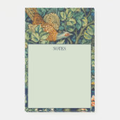 POST-IT NOTES WILLIAM MORRIS "PHEASANT"デザイン ポストイット (正面)