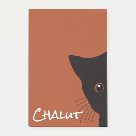 Post-it® Post-It chat noir ポストイット (正面)