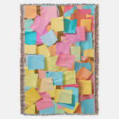 Post It, Post Me スローブランケット (正面縦)