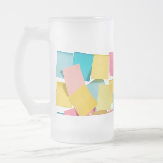 Post It, Post Me フロストグラスビールジョッキ (左)