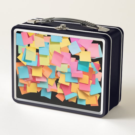 Post It, Post Me メタルランチボックス (正面)