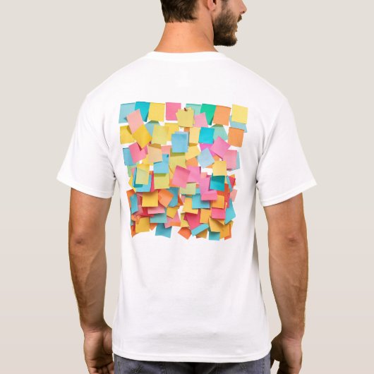 Post It, Post Me Tシャツ (裏面)