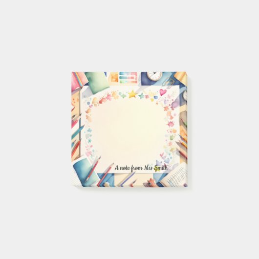 post-it pour professeur ポストイット (正面)