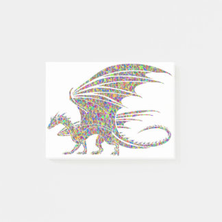 Post-it® Rainbow Dragon Tribal Tattoo Idée cadeau ポストイット