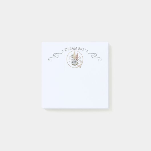 Post-it,,small floral and sophisticated. ポストイット (正面)