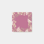 Post-it® Très beau motif de feuilles ポストイット (正面)