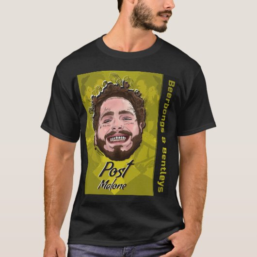 Post Malone Tシャツ (正面)