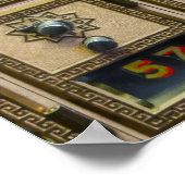 Post Officeコンビネーションロックボックスポスター ポスター (角)