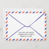 Post Office Birthday Partyへの招待 招待状 (裏面)