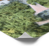 Post Office Park、セントオーガスティンFLヴィンテージ ポスター (角)