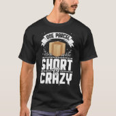 Post Office Postal Worker One Parcel Short Of Craz Tシャツ (正面)