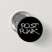 Post Punk Button 缶バッジ (正面&裏面)