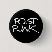 Post Punk Button 缶バッジ (正面)