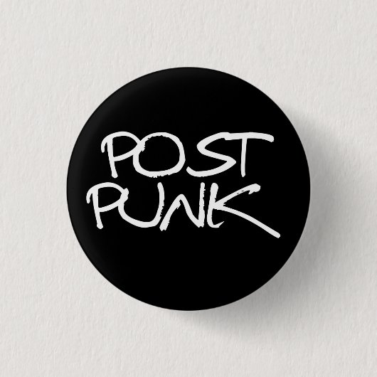 Post Punk Button 缶バッジ (正面)