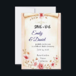 Post wedding party decor セーブザデート<br><div class="desc">A beautiful collection of romantic floral wedding invitations featuring soft watercolor flowers and elegant typography. Perfect for couples planning a romantic garden wedding,  spring ceremony,  or timeless celebration. Each design is customizable with names,  dates,  and locations to create the perfect invitation for your special day.</div>