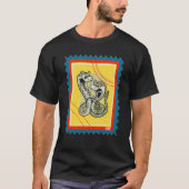 Postage Stamp Snakes Rattlesnake Snake Tシャツ (正面)