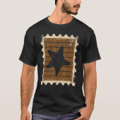 Postage Stamp With A Starfish Tシャツ (正面)