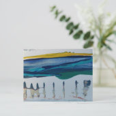 Postal Abstract Marina Monticelli Art ポストカード (スタンド正面)