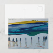 Postal Abstract Marina Monticelli Art ポストカード (正面/裏面)