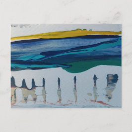 Postal Abstract Marina Monticelli Art ポストカード