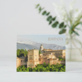 postal Alhambra de Granada en Andalucía, España ポストカード (スタンド正面)