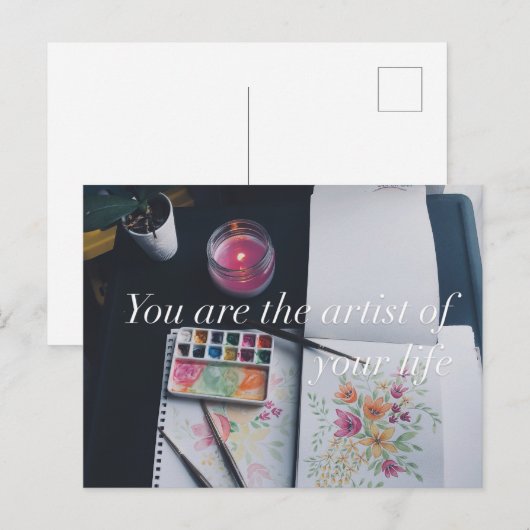 Postal arte  ポストカード (正面/裏面)