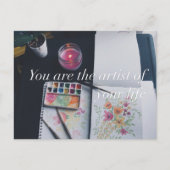 Postal arte  ポストカード (正面)