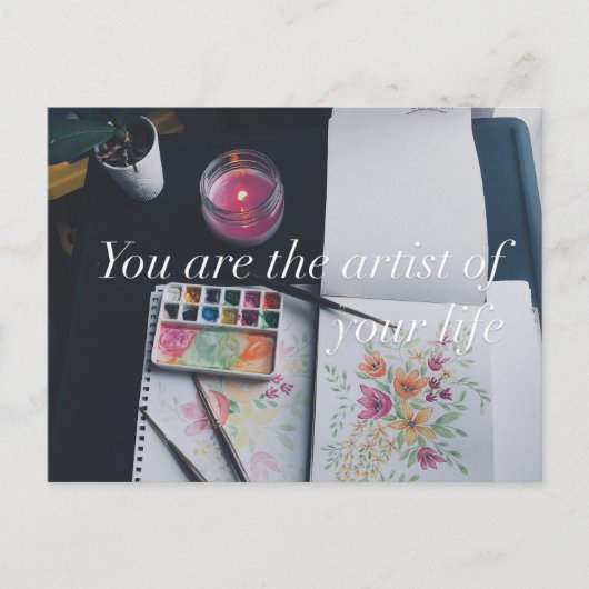 Postal arte  ポストカード (正面)