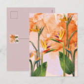 Postal Birds of Paradise in Bloom シーズンポストカード (正面/裏面)