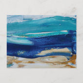 Postal Blue Monticelli Art ポストカード (正面)