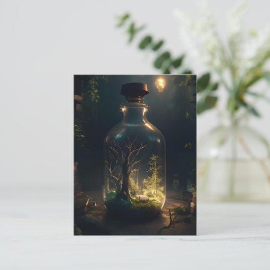 Postal Bosque enbotellado ポストカード (スタンド正面)