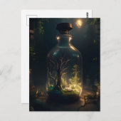 Postal Bosque enbotellado ポストカード (正面/裏面)