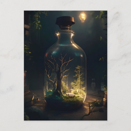 Postal Bosque enbotellado ポストカード (正面)