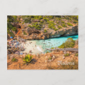 postal Cala Llombards en la isla de Mallorca ポストカード (正面)