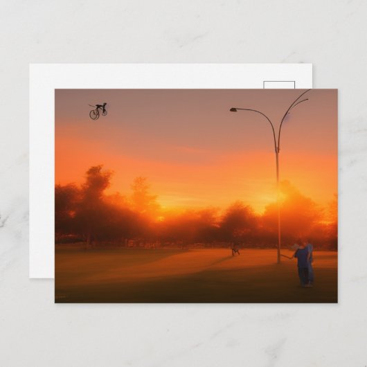 postal de agradecimiento ポストカード (正面/裏面)