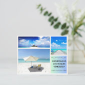 POSTAL DE ARCHIPIELAGO LOS ROQUES ポストカード (スタンド正面)