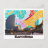 Postal de Barcelona Hotel Vela y Gaudi ポストカード (正面)