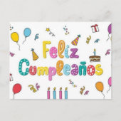 Postal de cumpleaños ポストカード (正面)