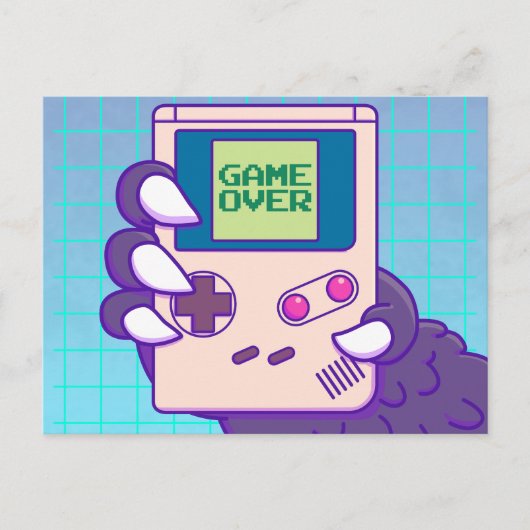 Postal de Game over Godzilla ポストカード (正面)